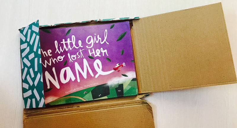 The girl who lost her name message - packing